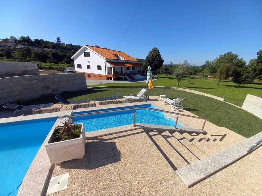 Maison Avec Piscine : Quinta Do Sol Amarante Luaran gambar