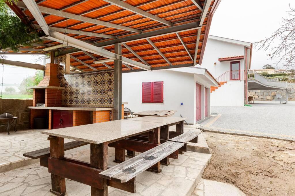 Maison Avec Piscine : Quinta Do Sol Amarante Luaran gambar